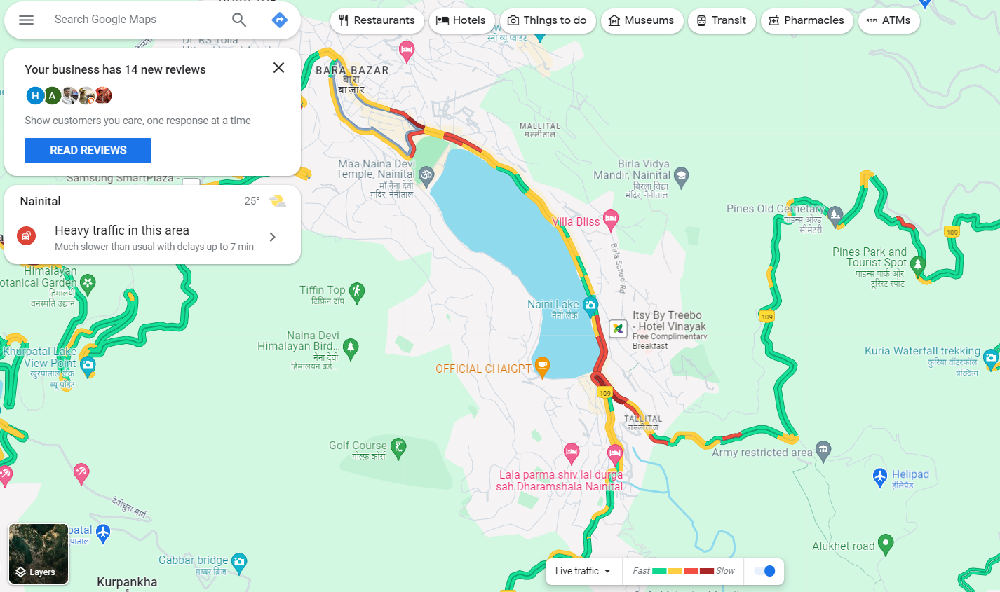 Nainital Traffic Today . How to check the nainital traffic in june 2024 before coming . call 7505412185